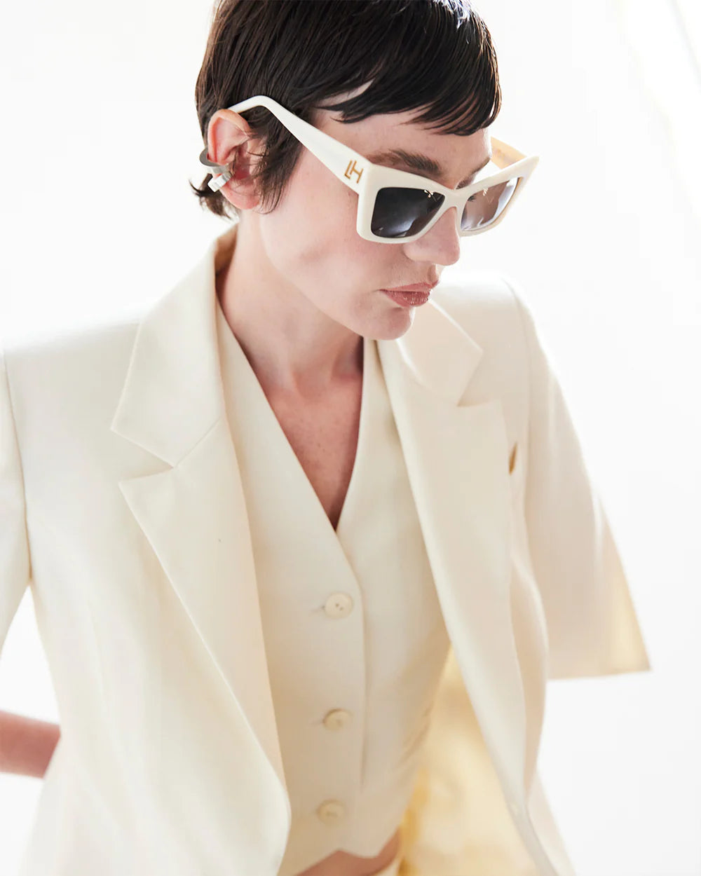 Lentes de Sol Cau Cau Ivory