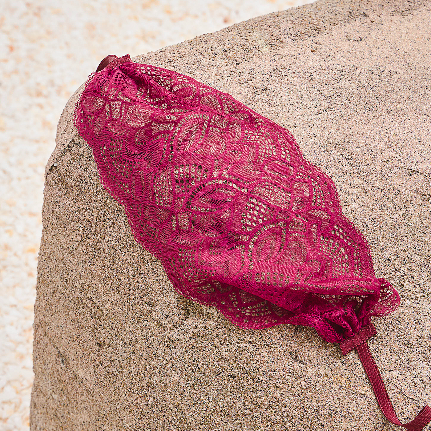 Bandeau Pirita Burgundy