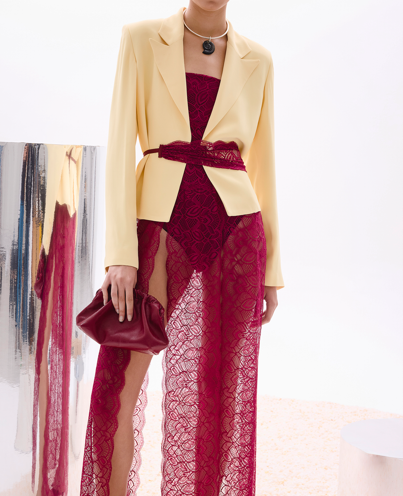 Bandeau Pirita Burgundy