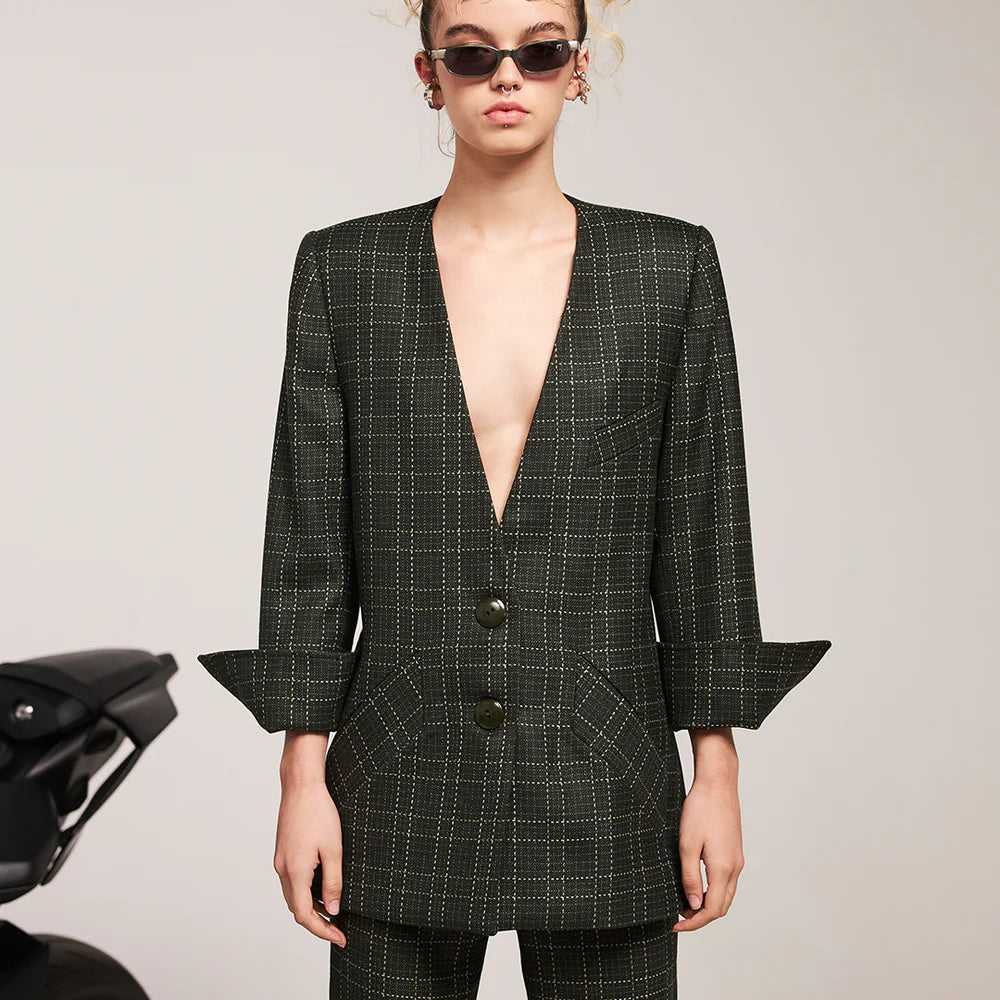 Chaqueta Cipres Dark Forest Tartan