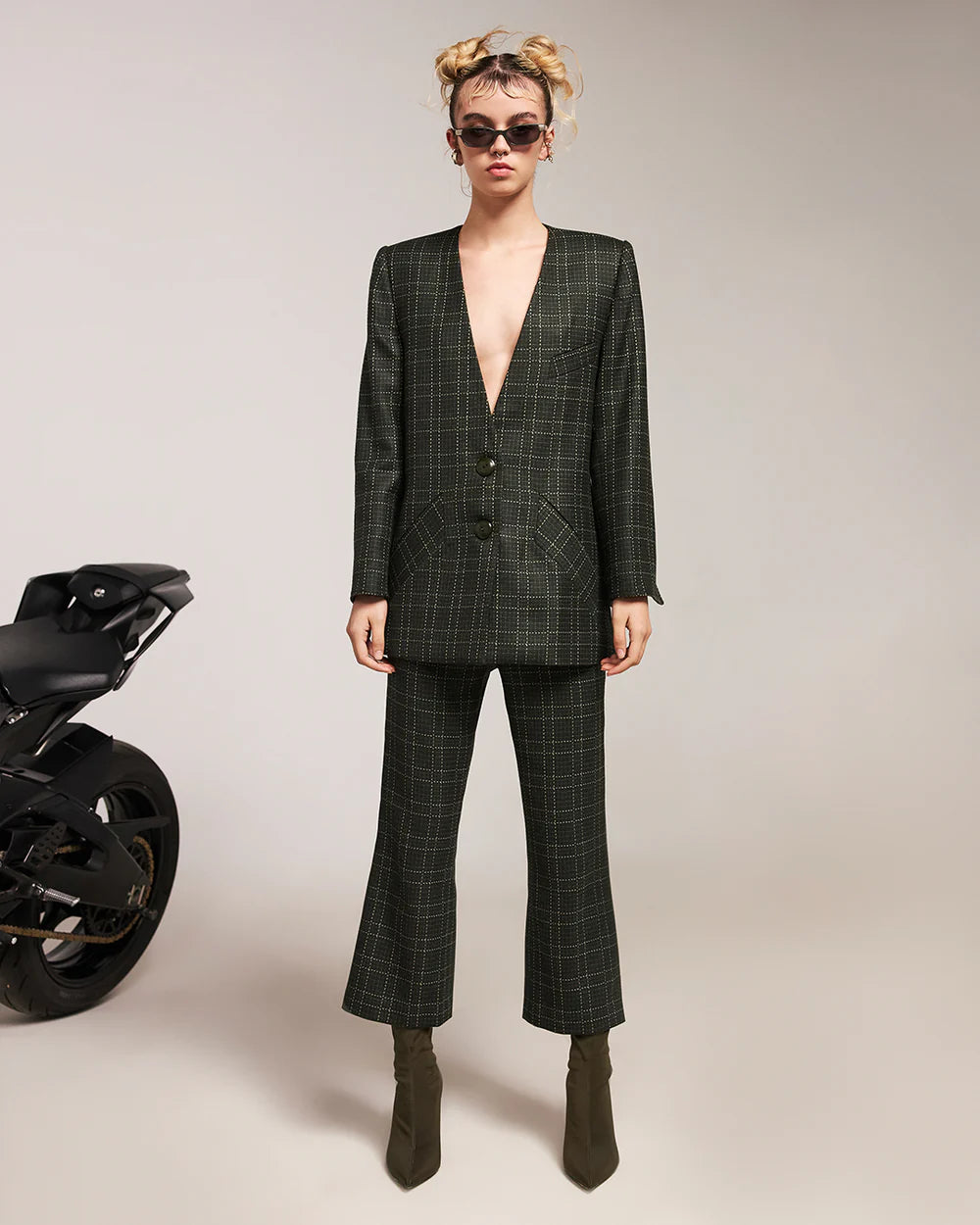 Chaqueta Cipres Dark Forest Tartan