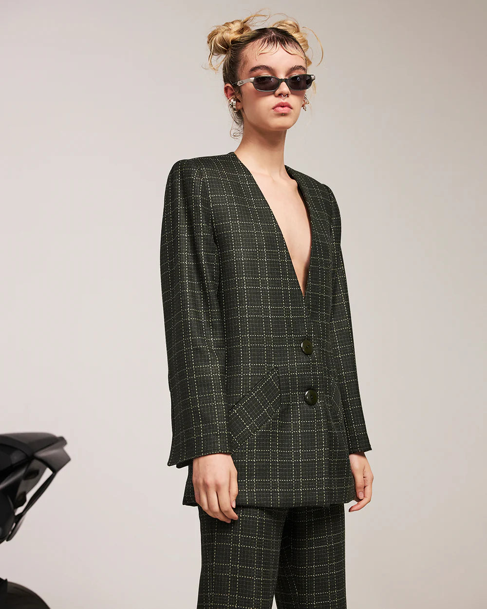 Chaqueta Cipres Dark Forest Tartan