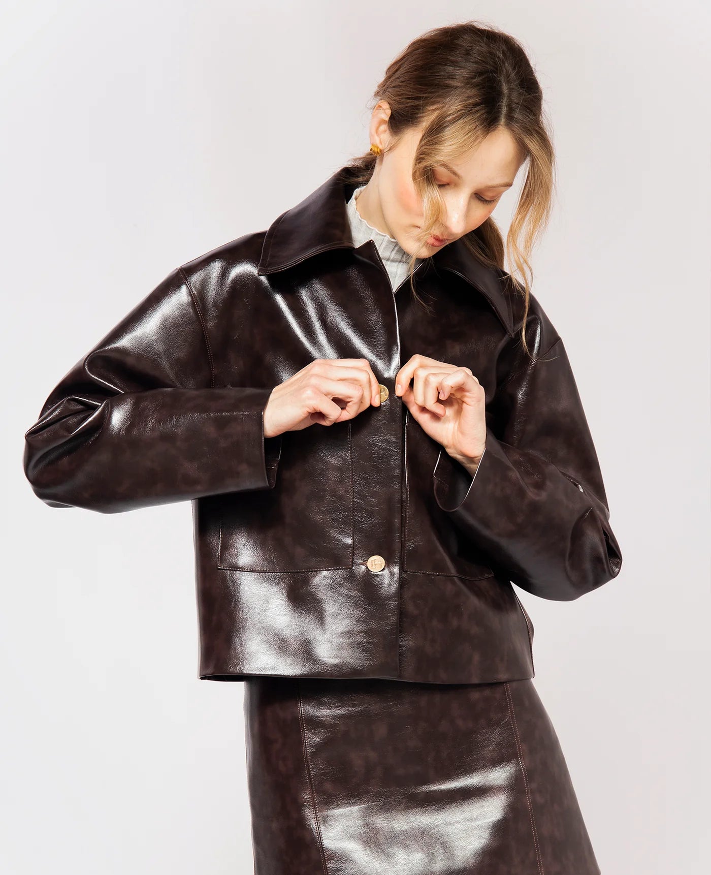 Chaqueta Dalia Bitter Chocolat