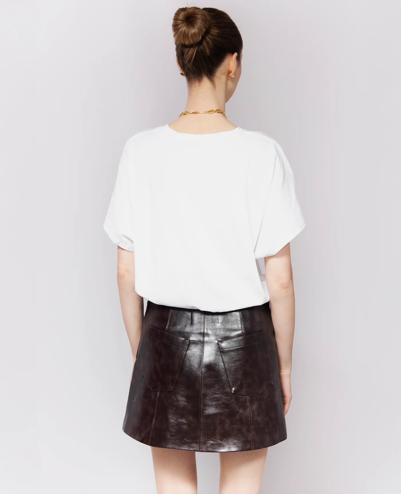 Falda Amaranta Bitter Chocolat