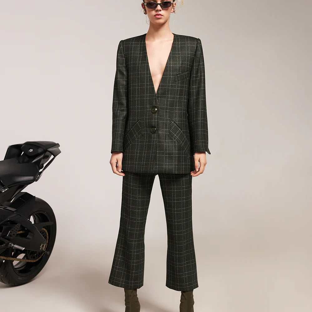 Pantalón Peumo Dark Forest Tartan