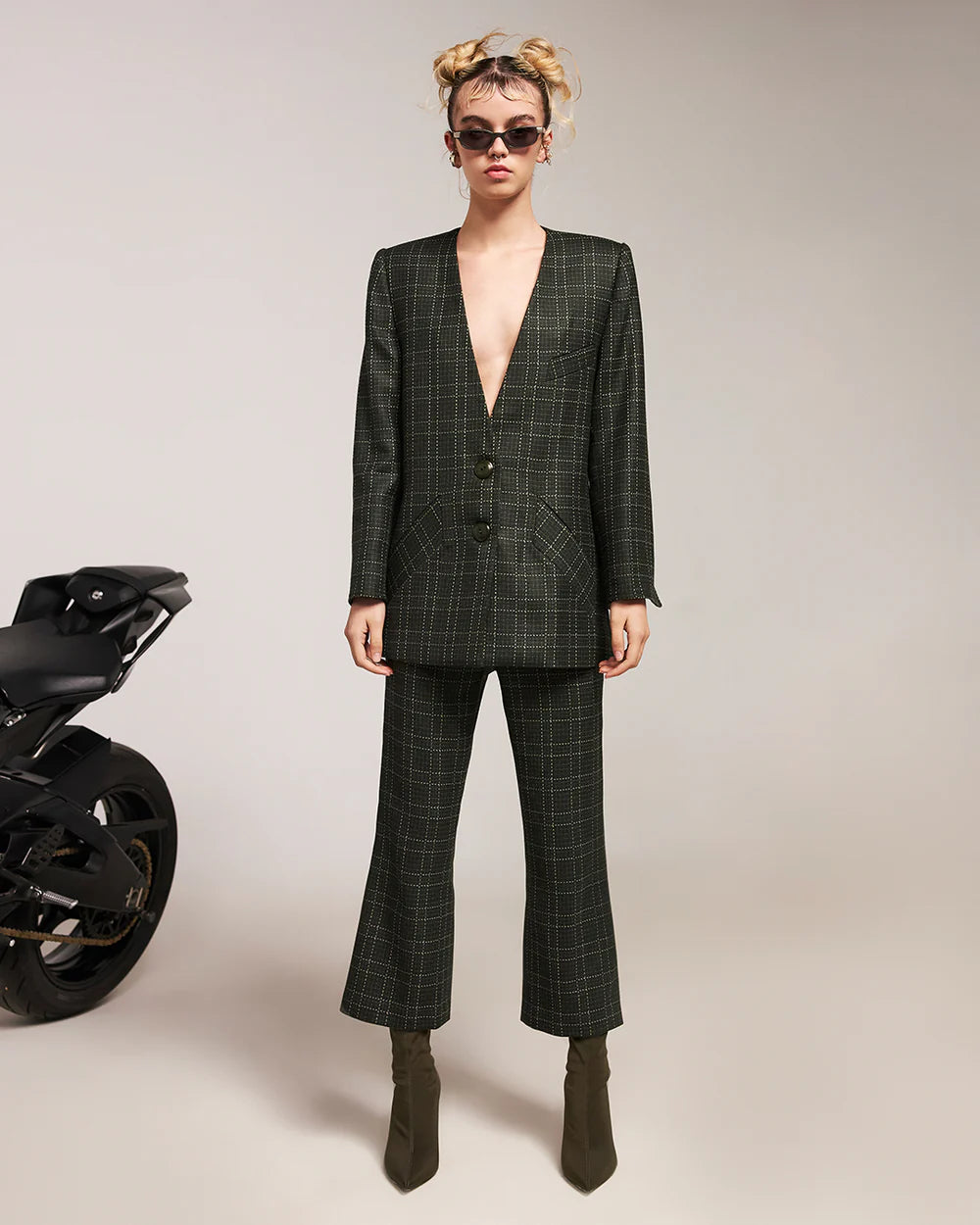 Pantalón Peumo Dark Forest Tartan