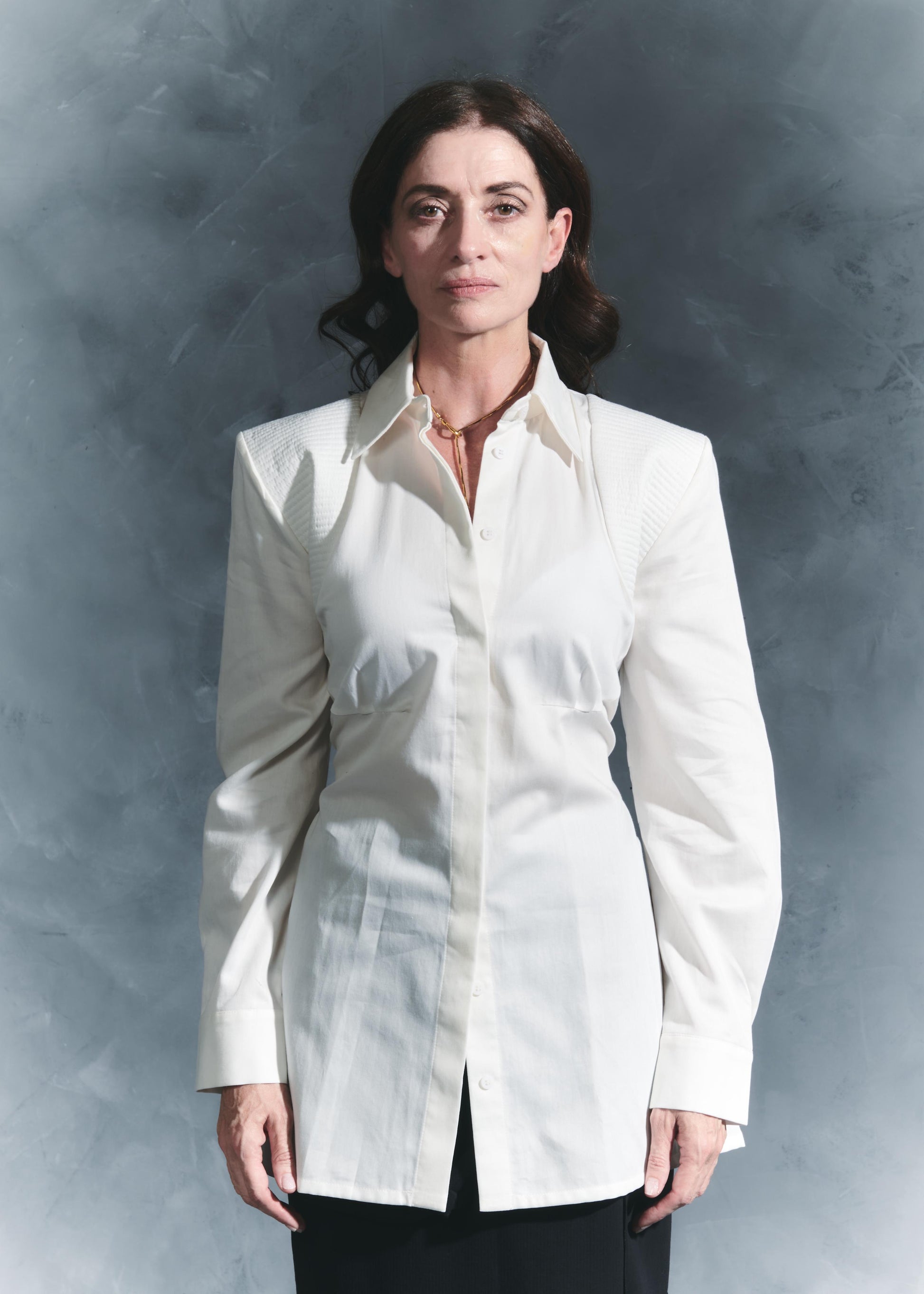 Camisa Cruzada Blanca