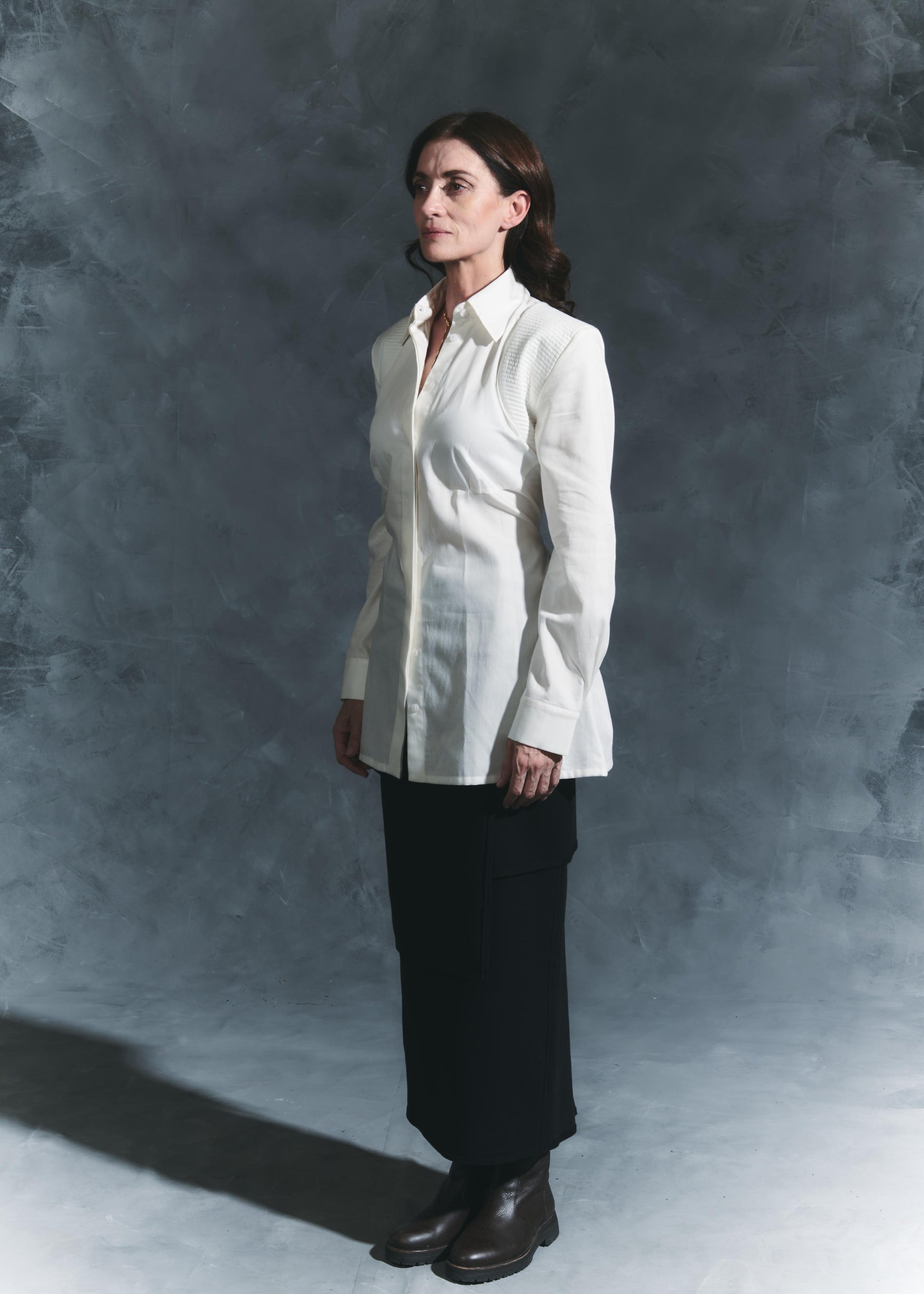 Camisa Cruzada Blanca
