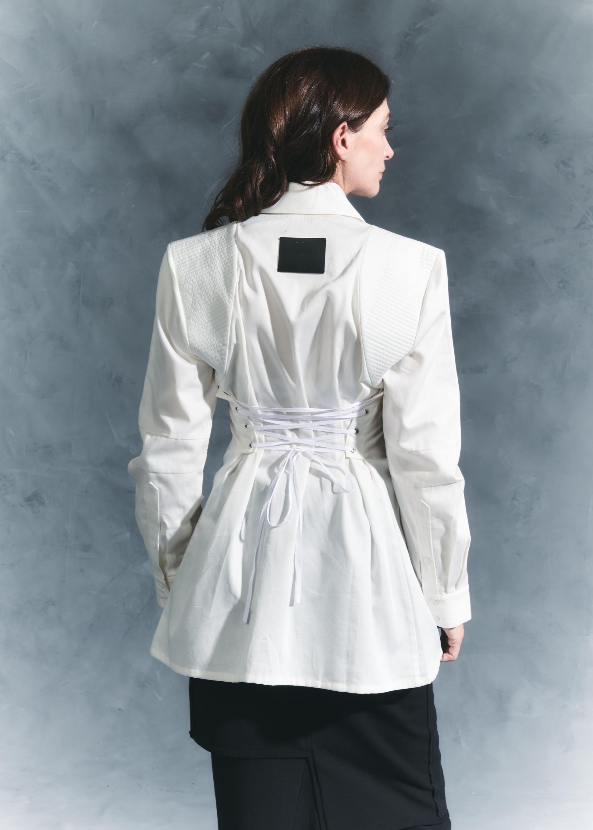 Camisa Cruzada Blanca