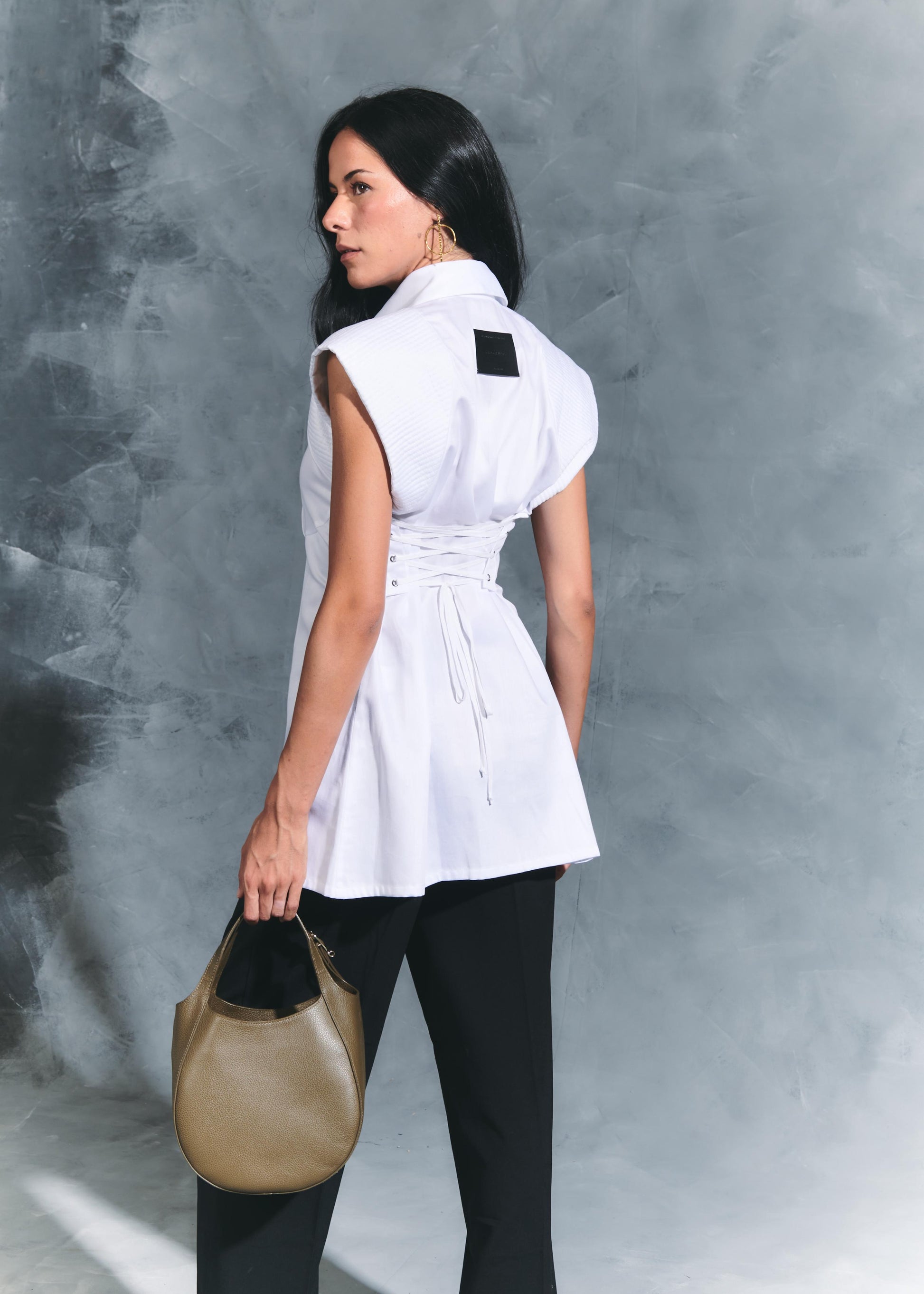 Camisa Manga Corta Blanca