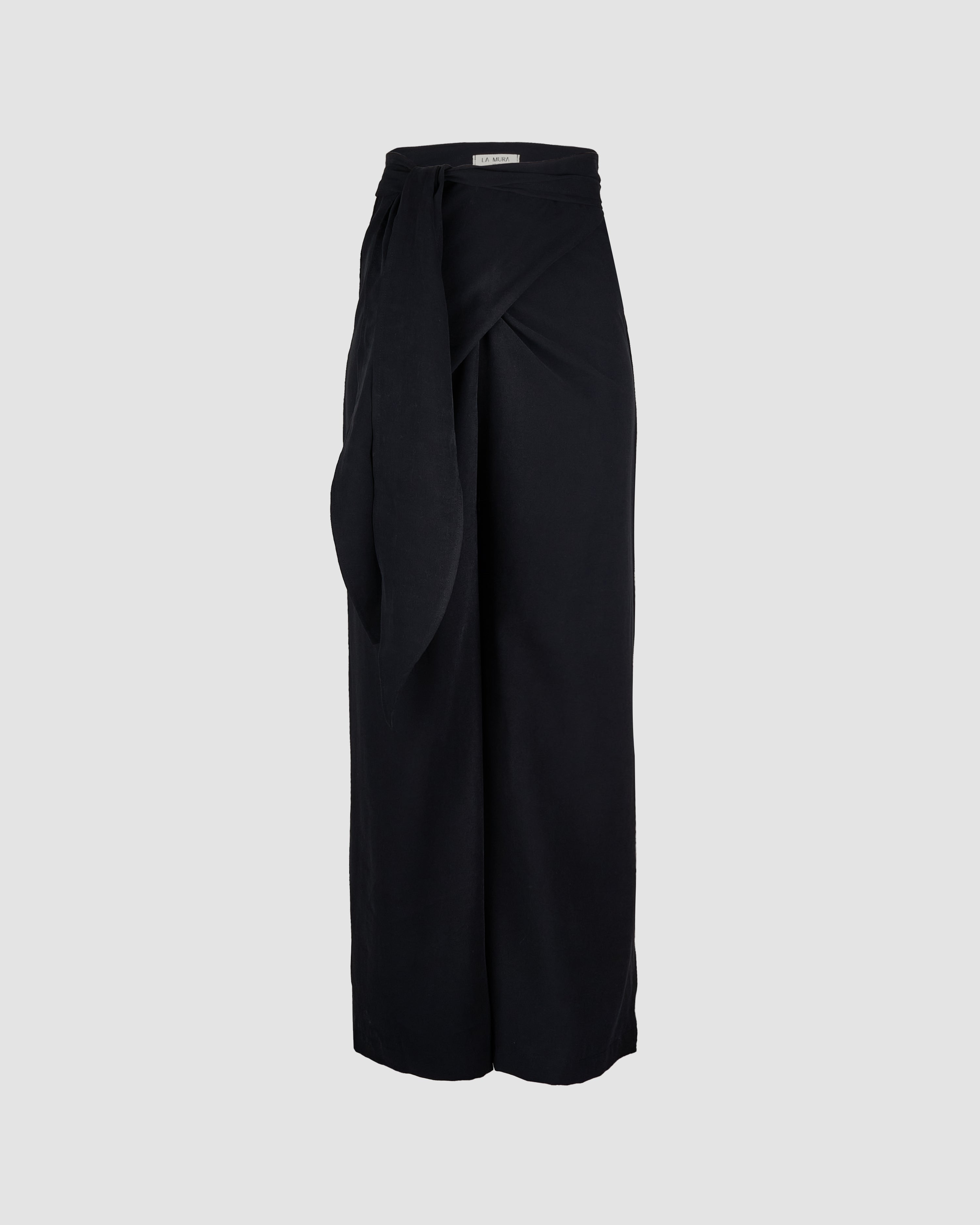 Pantalón Sara Cupro Negro
