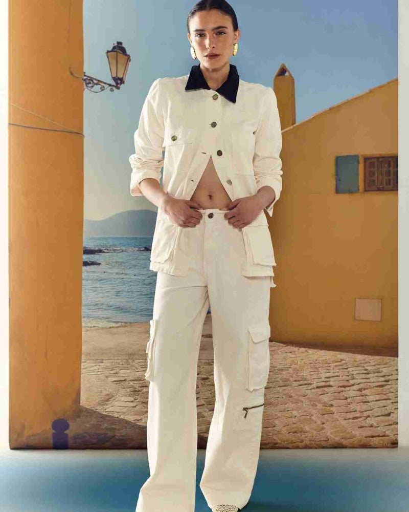 Chaqueta Queen Crudo