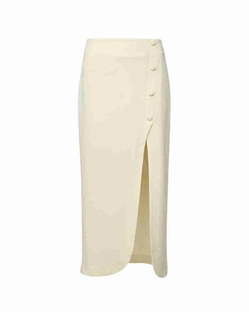 Falda Amalfi Palm Amarillo