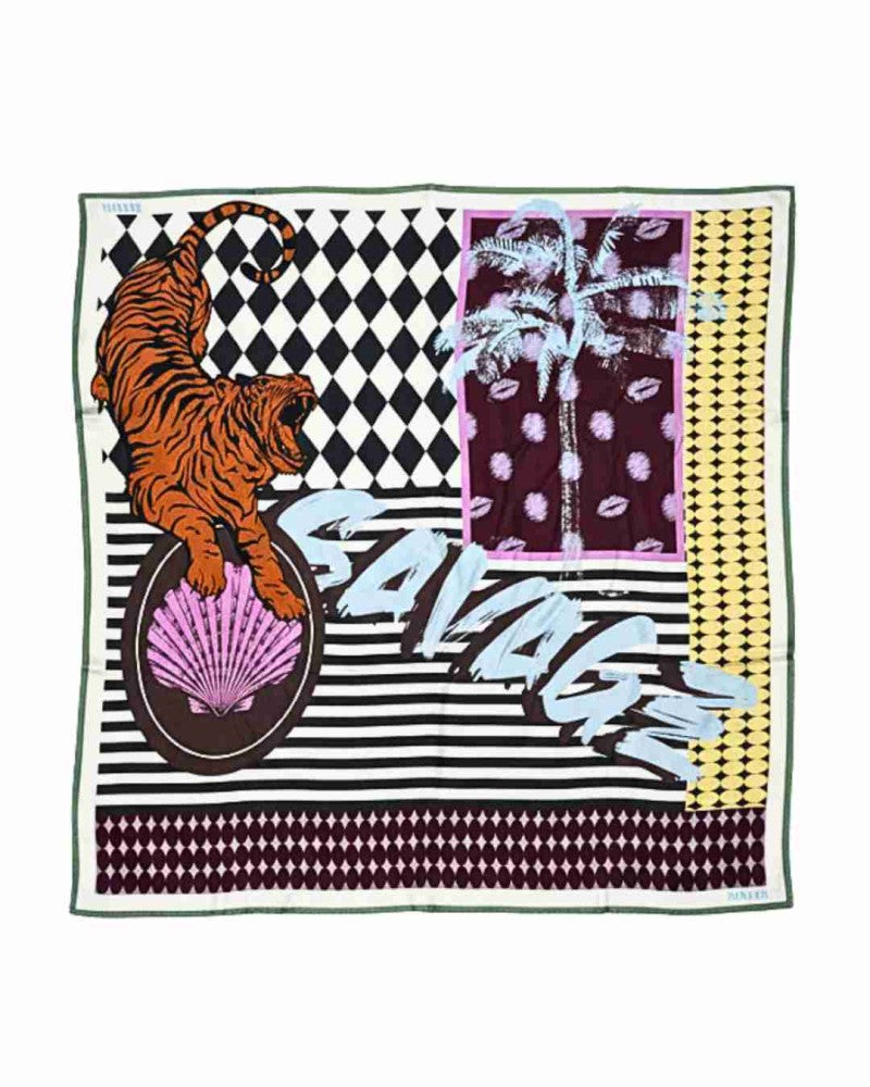Pañuelo Geometric Tiger