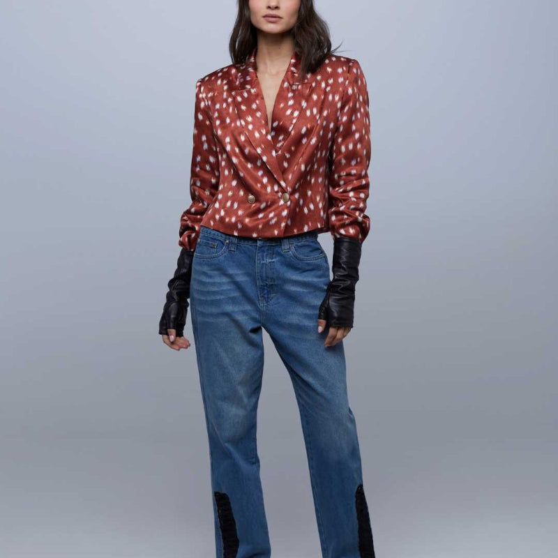 Pantalón Macramé Azul