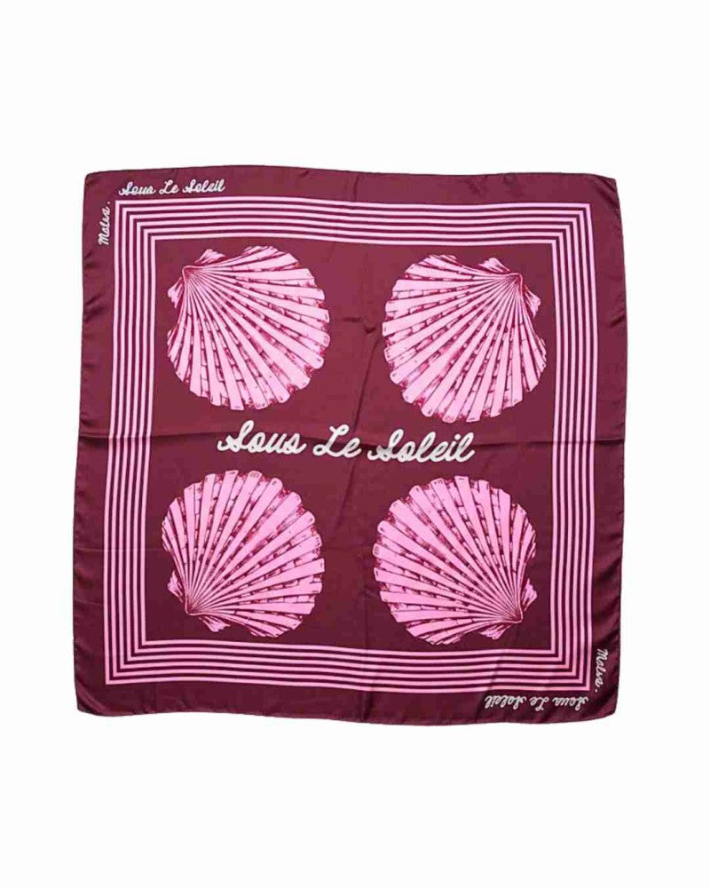 Pañuelo Solei Burdeo