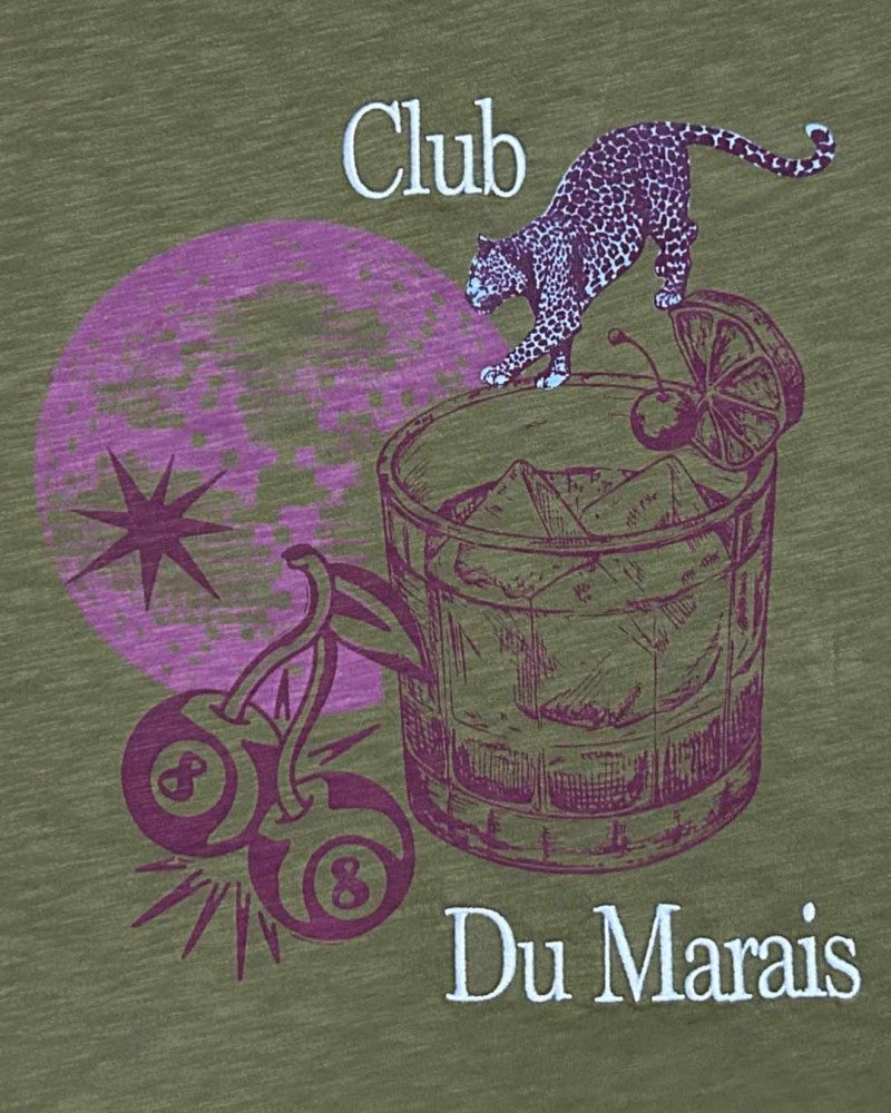 Polera Club Du Marais Verde