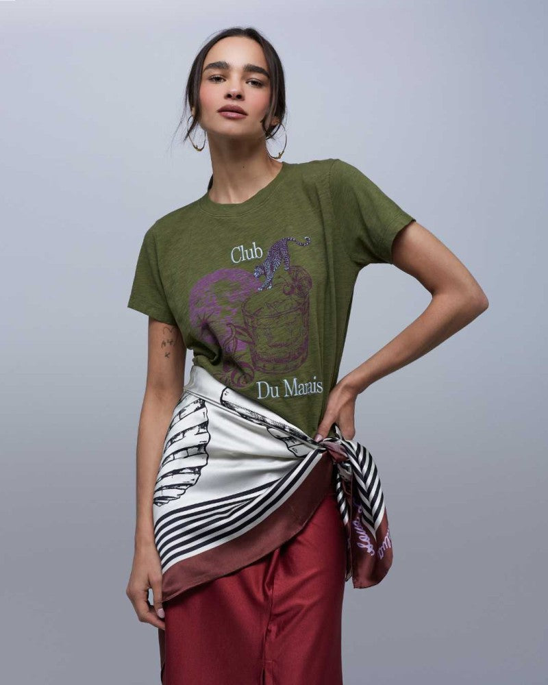 Polera Club Du Marais Verde