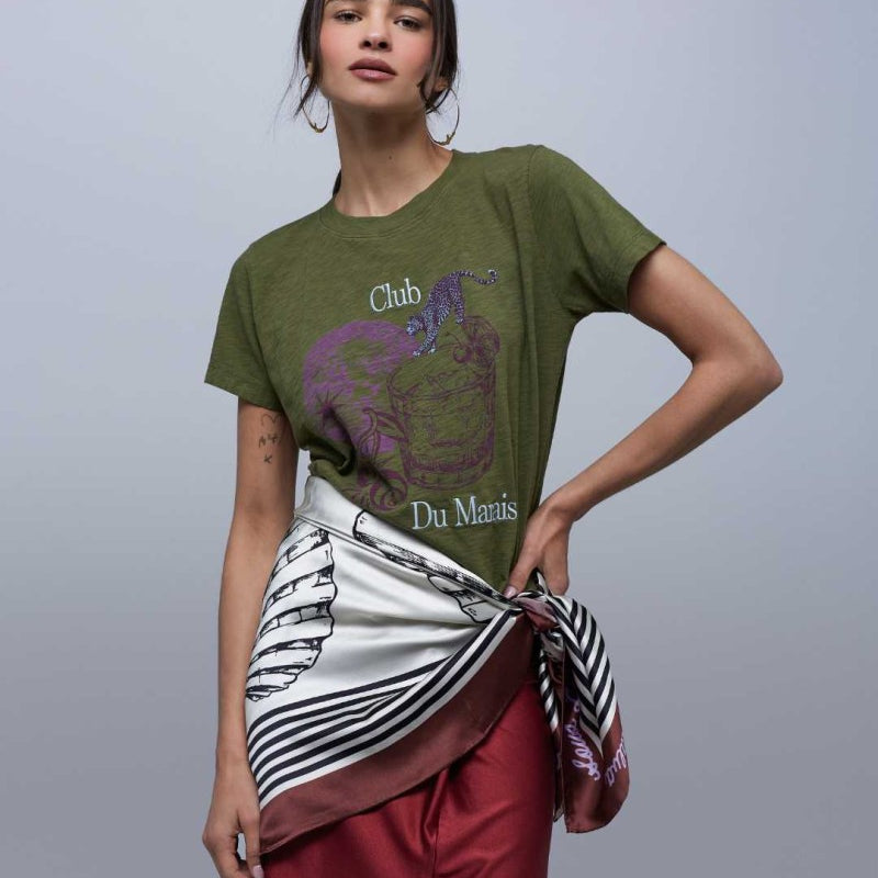 Polera Club Du Marais Verde