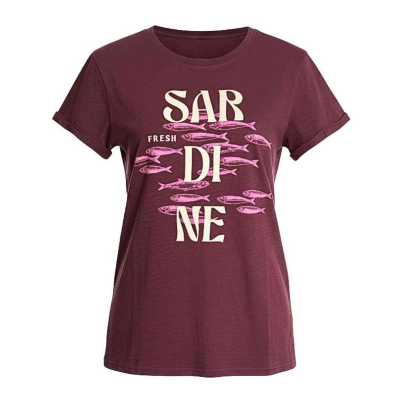 Polera Fresh Burdeo