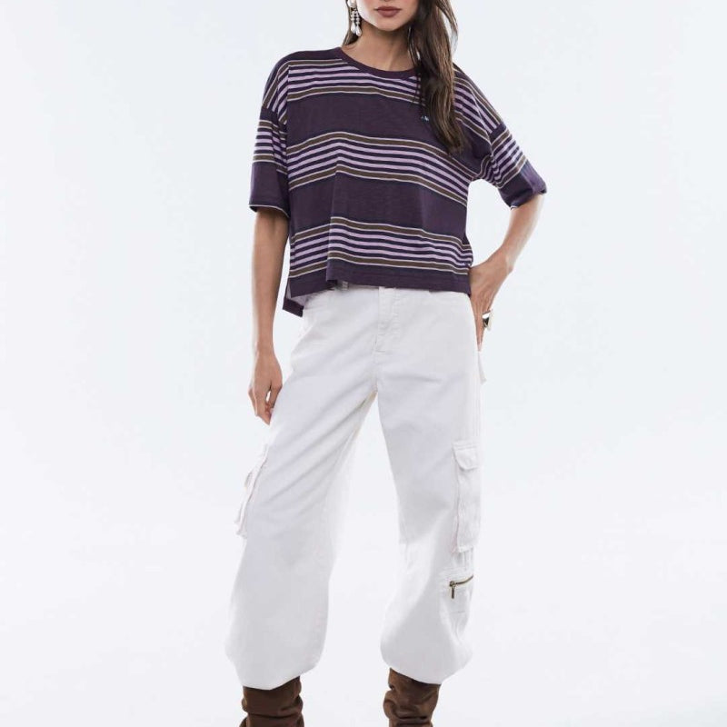 Polera Raye Café