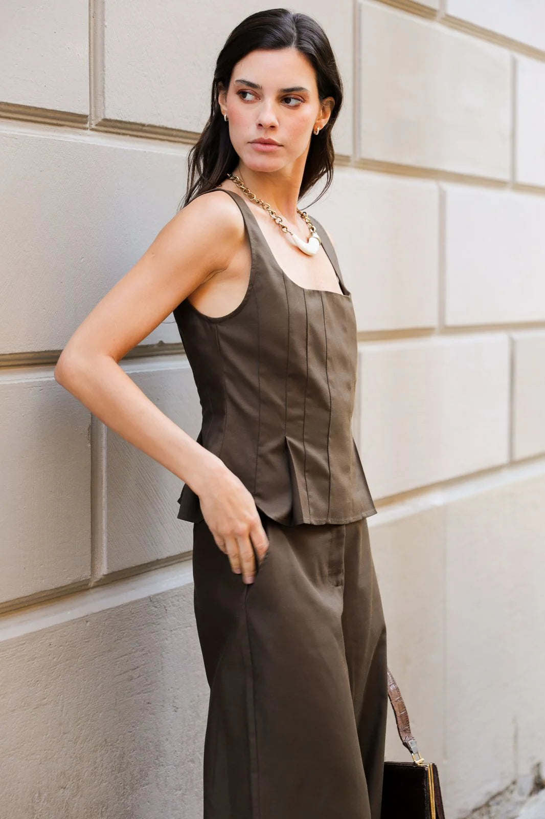 Blusa Elena Chocolate