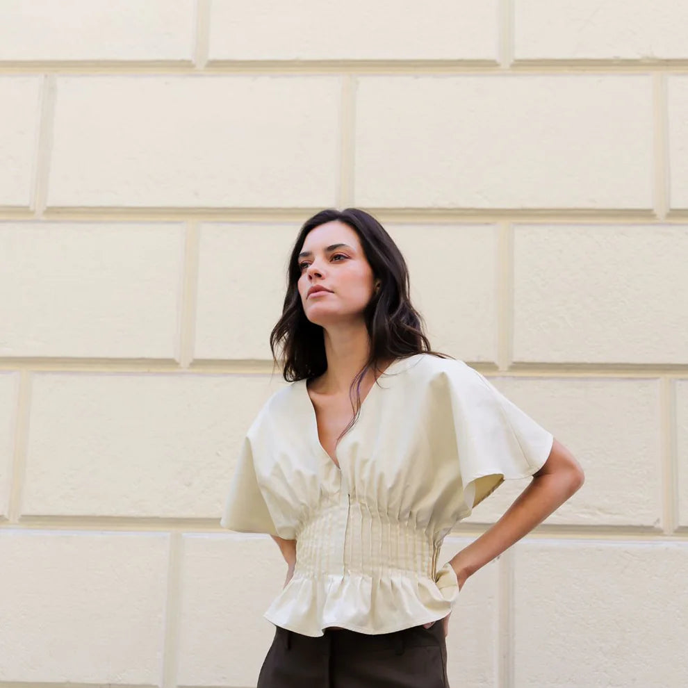 Blusa Luisa Cruda