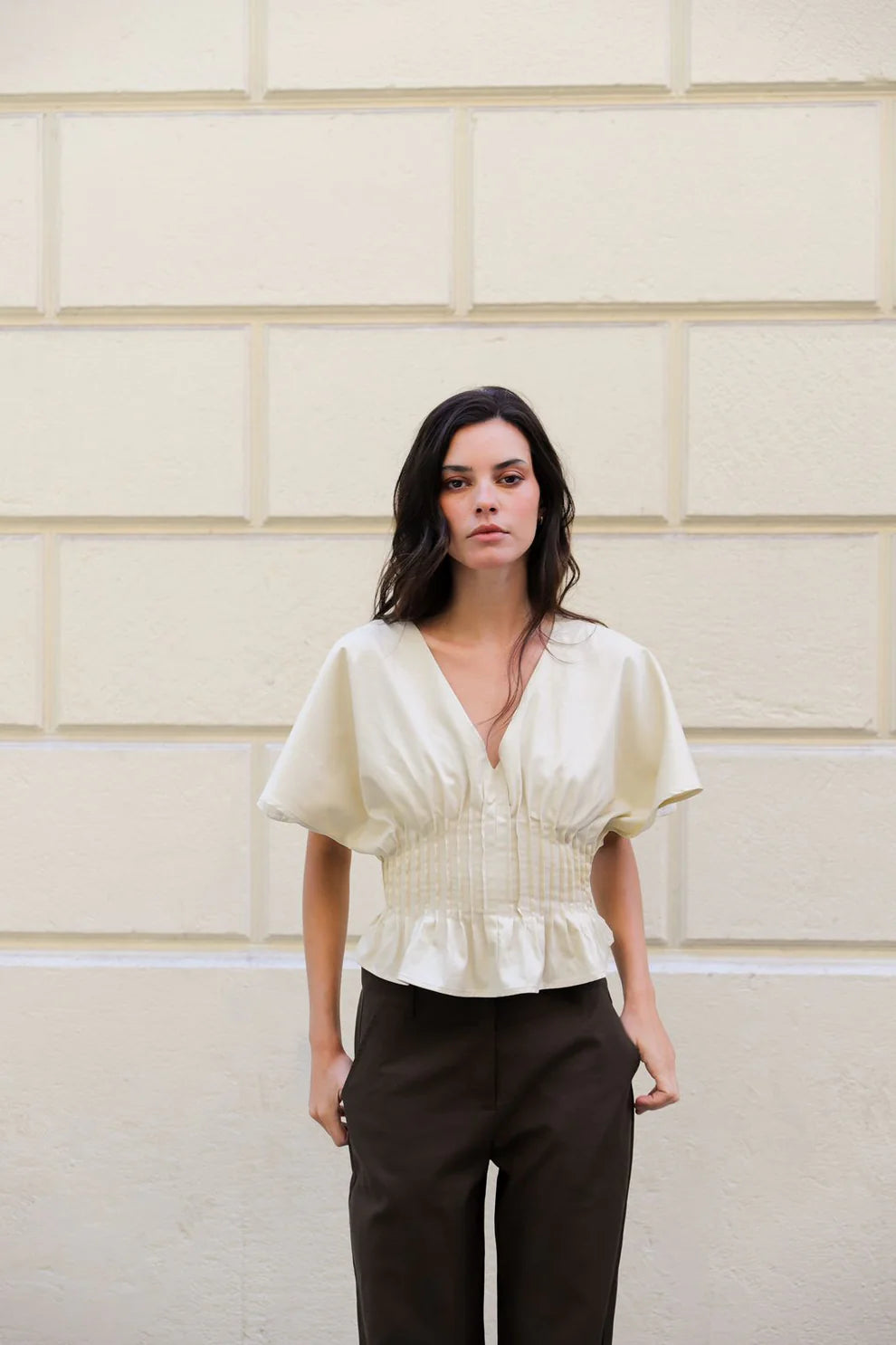 Blusa Luisa Cruda