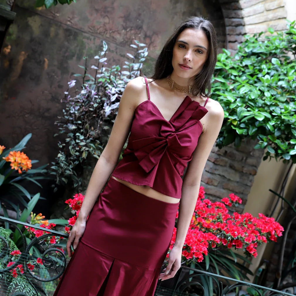 Blusa Magnolia Bugambilia