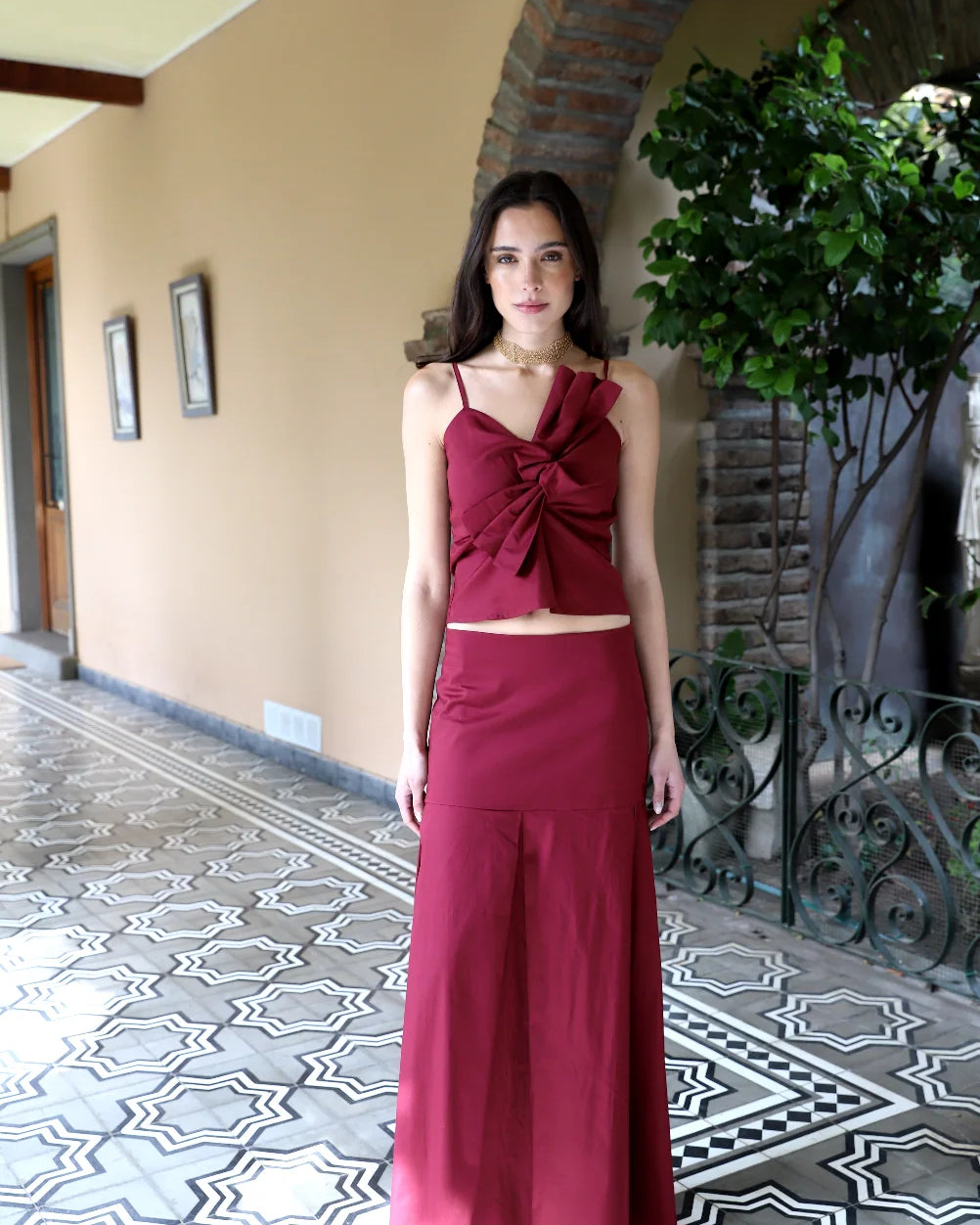 Blusa Magnolia Bugambilia