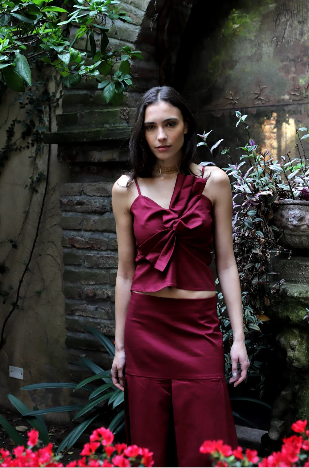 Blusa Magnolia Bugambilia