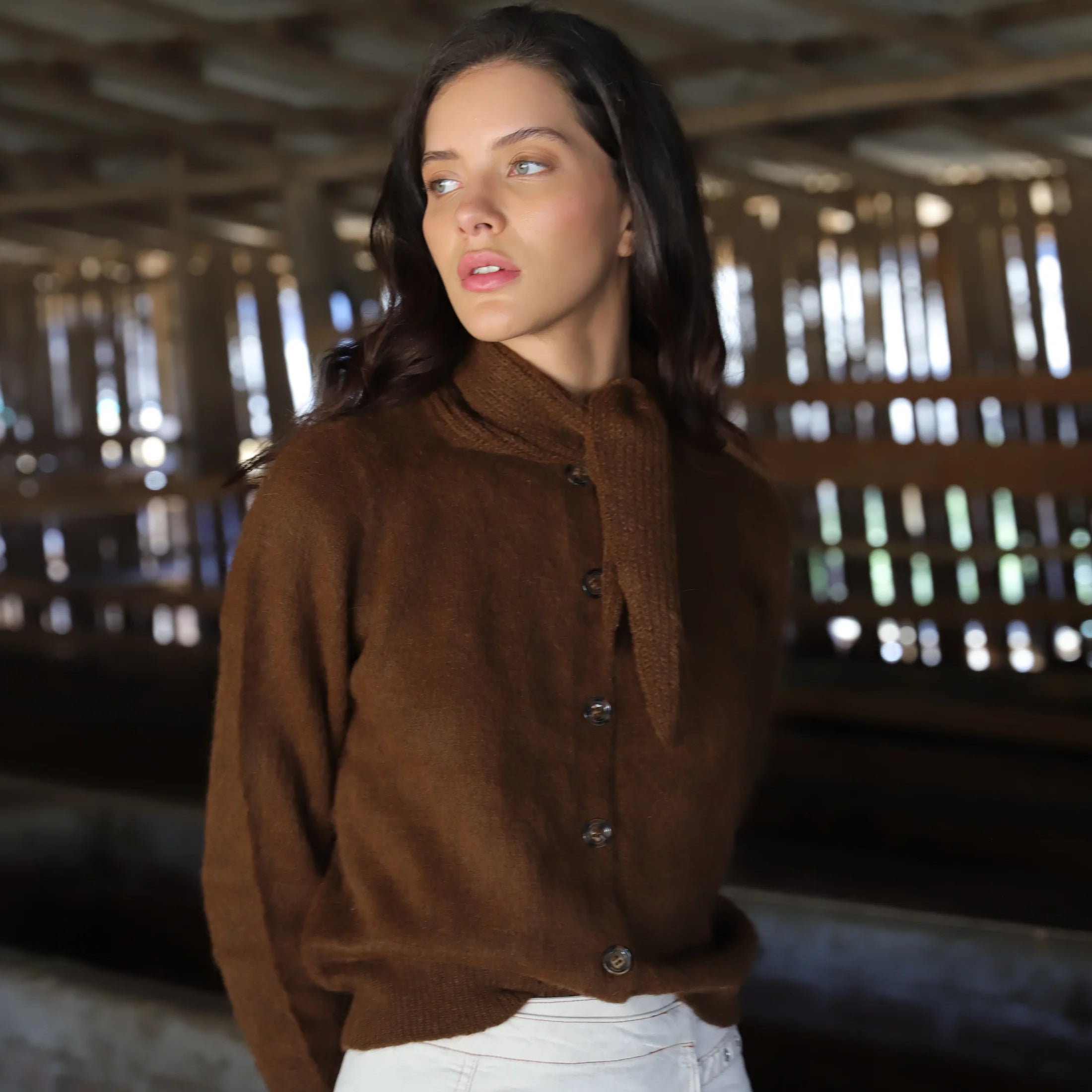 Cardigan Chloe Chocolate