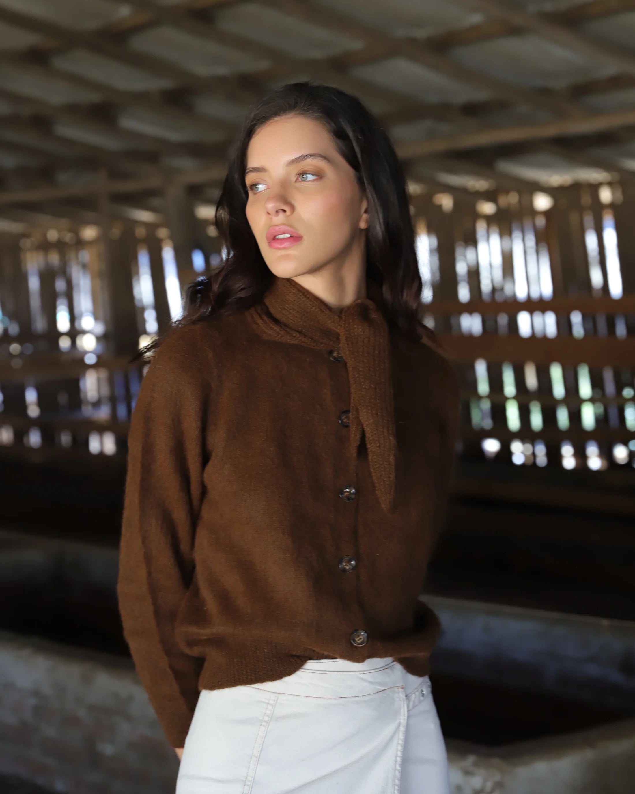 Cardigan Chloe Chocolate
