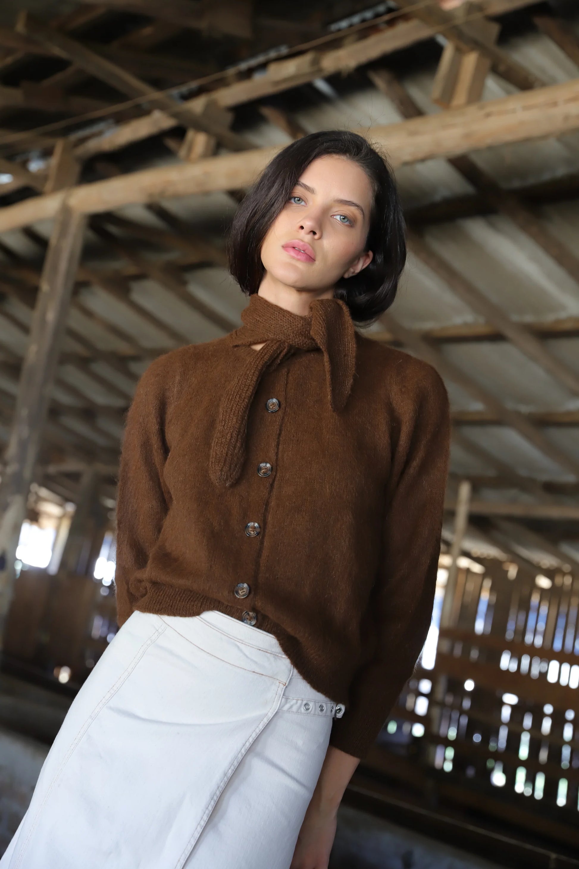 Cardigan Chloe Chocolate