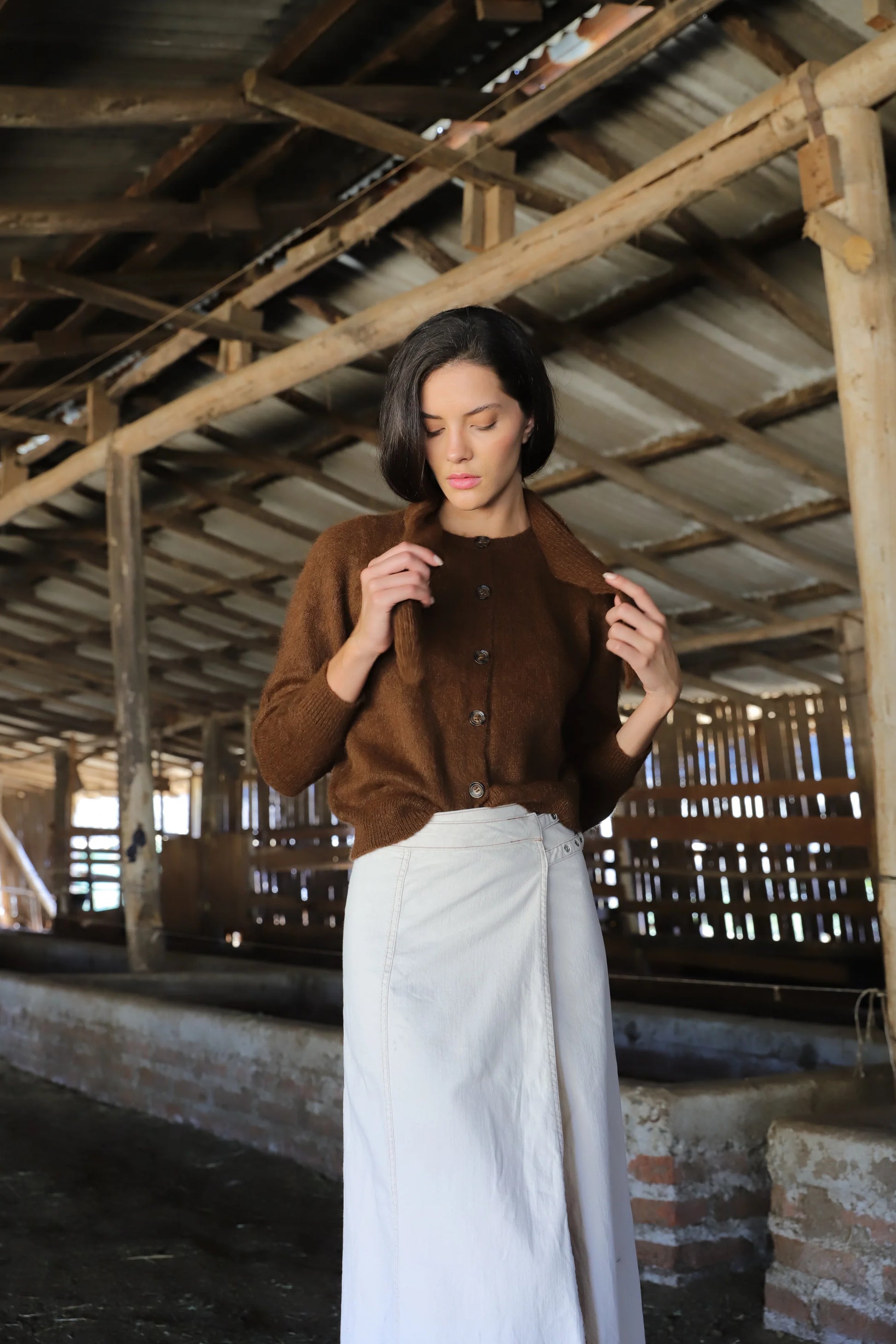 Cardigan Chloe Chocolate