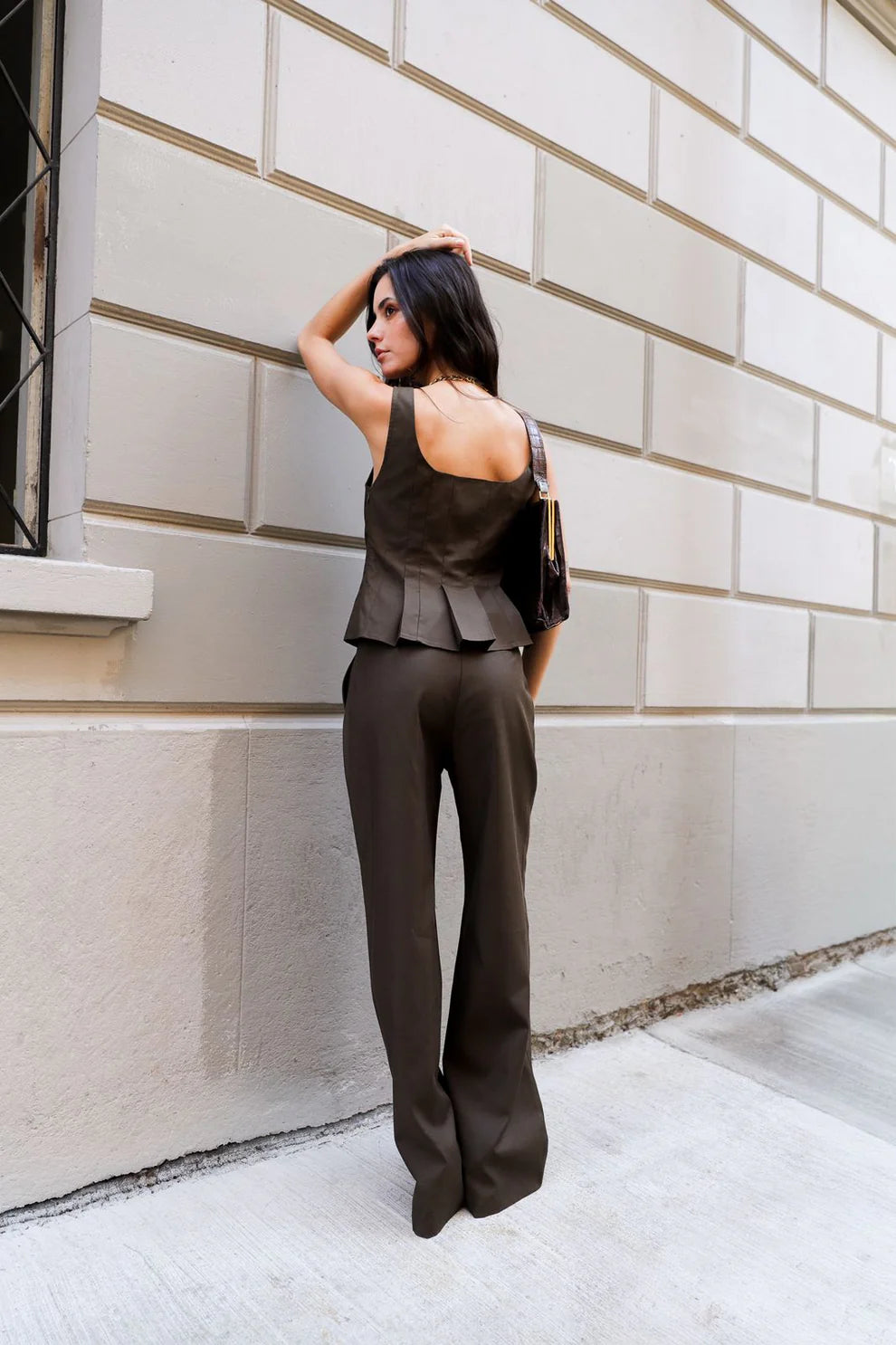 Pantalón Elena Chocolate