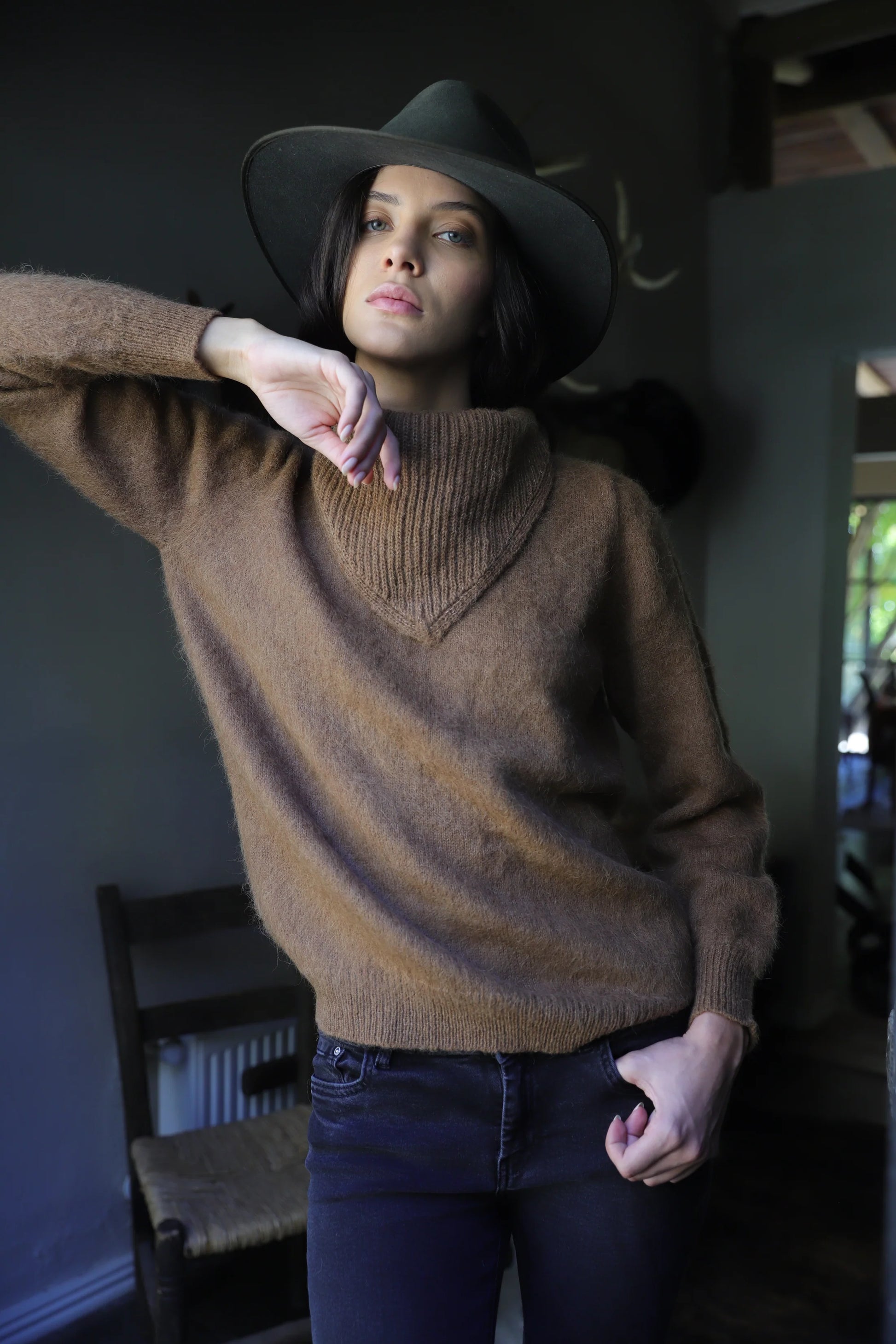 Sweater Amelie Camel