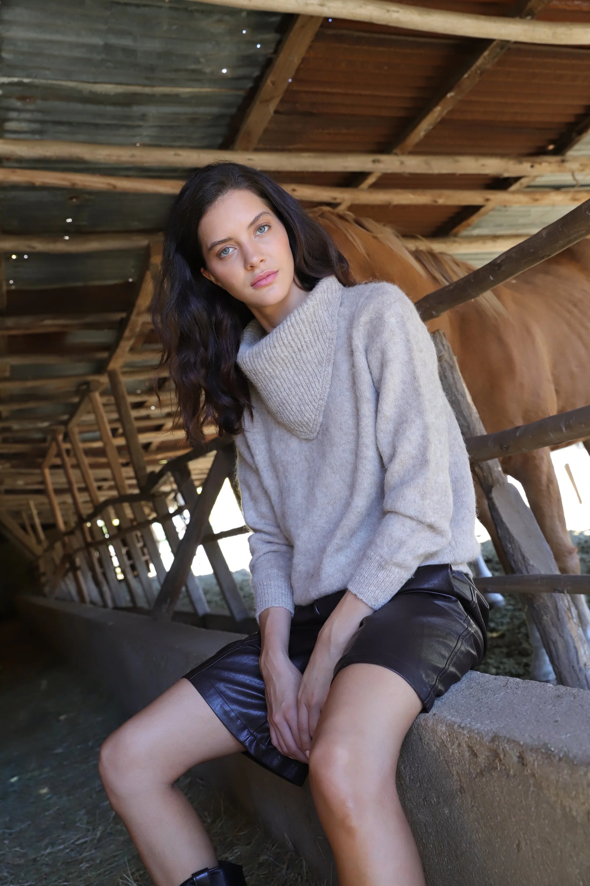 Sweater Amelie Crudo