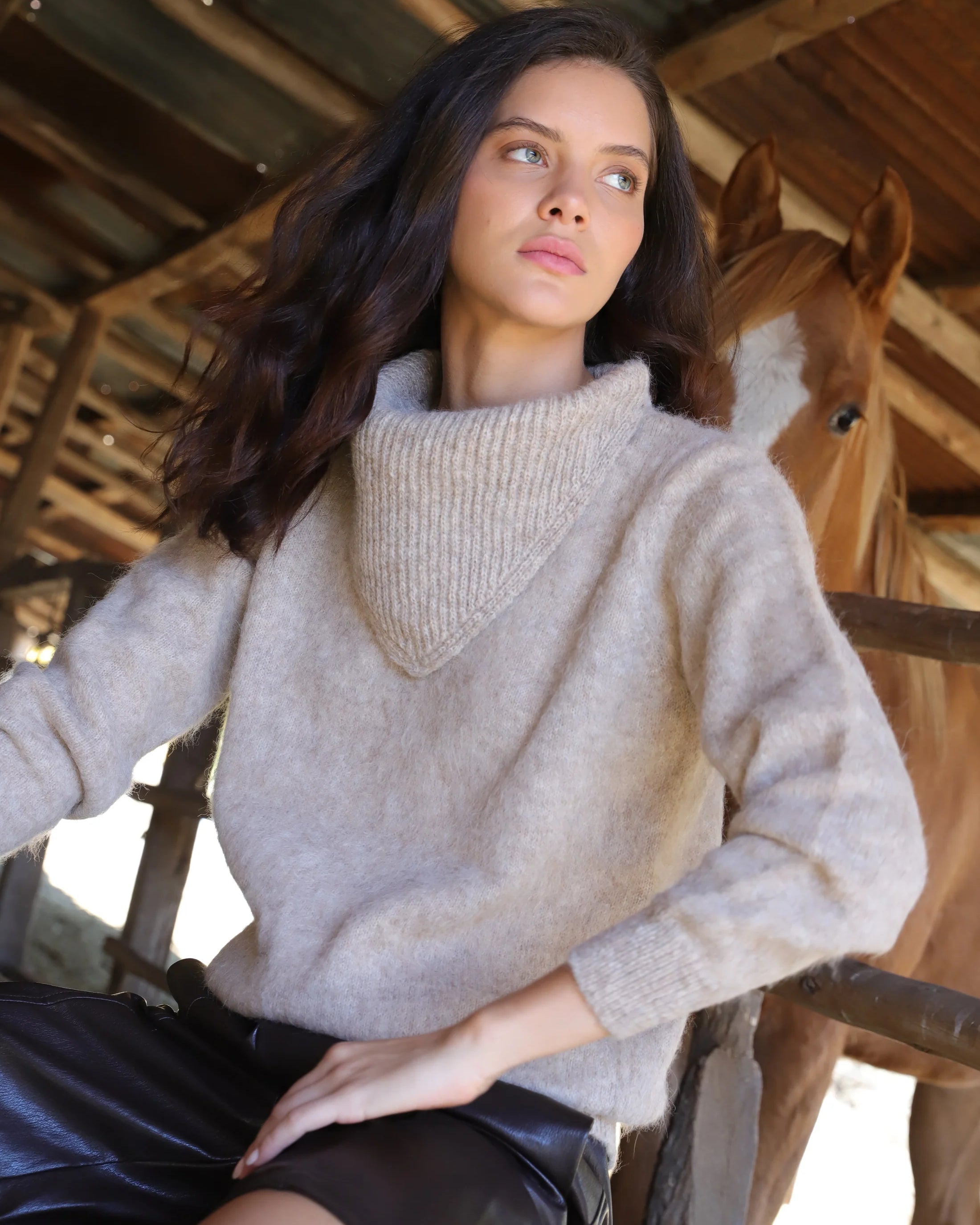 Sweater Amelie Crudo