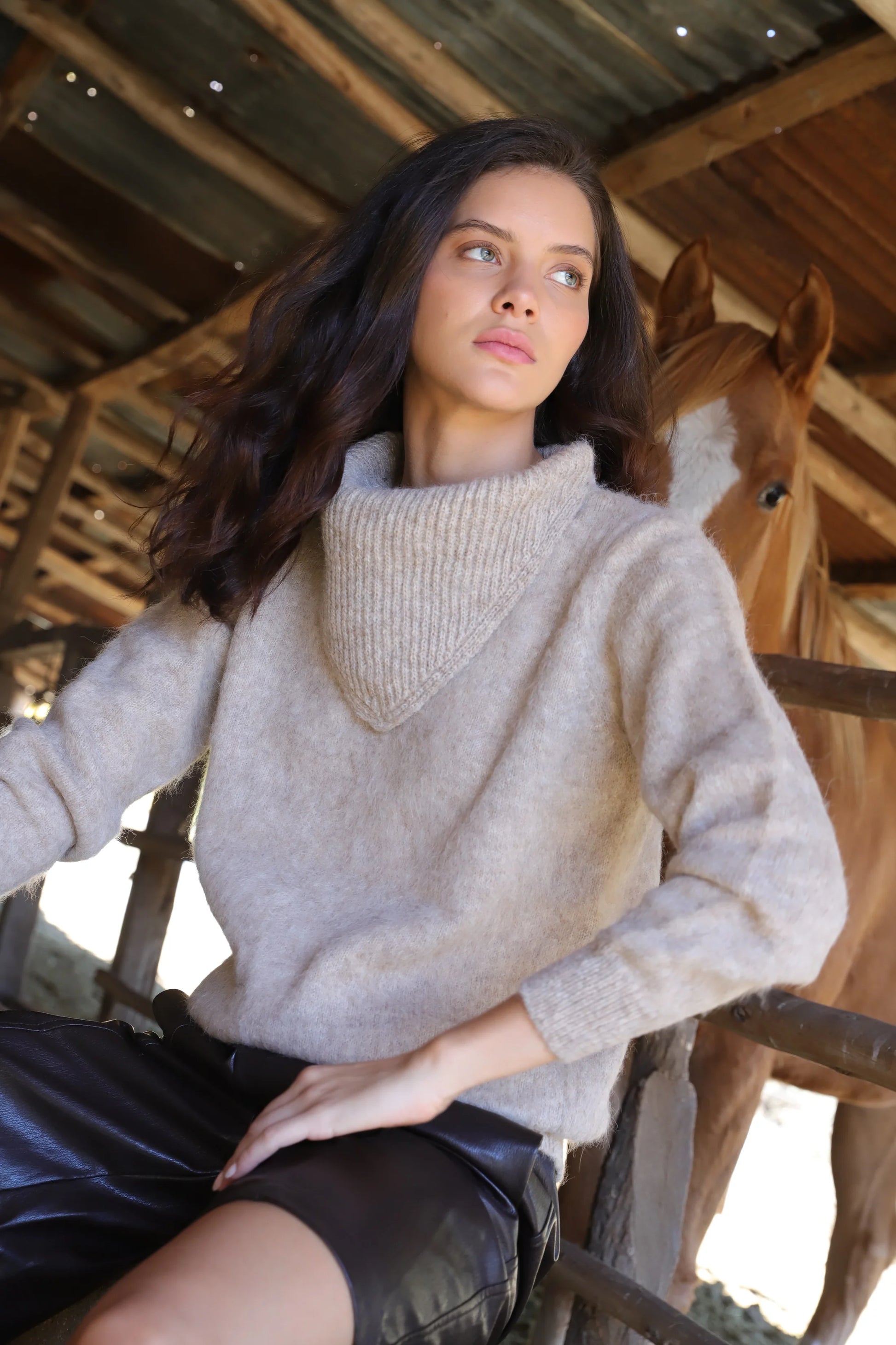 Sweater Amelie Crudo