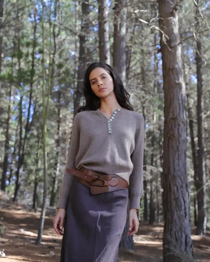 Sweater Sara Camel