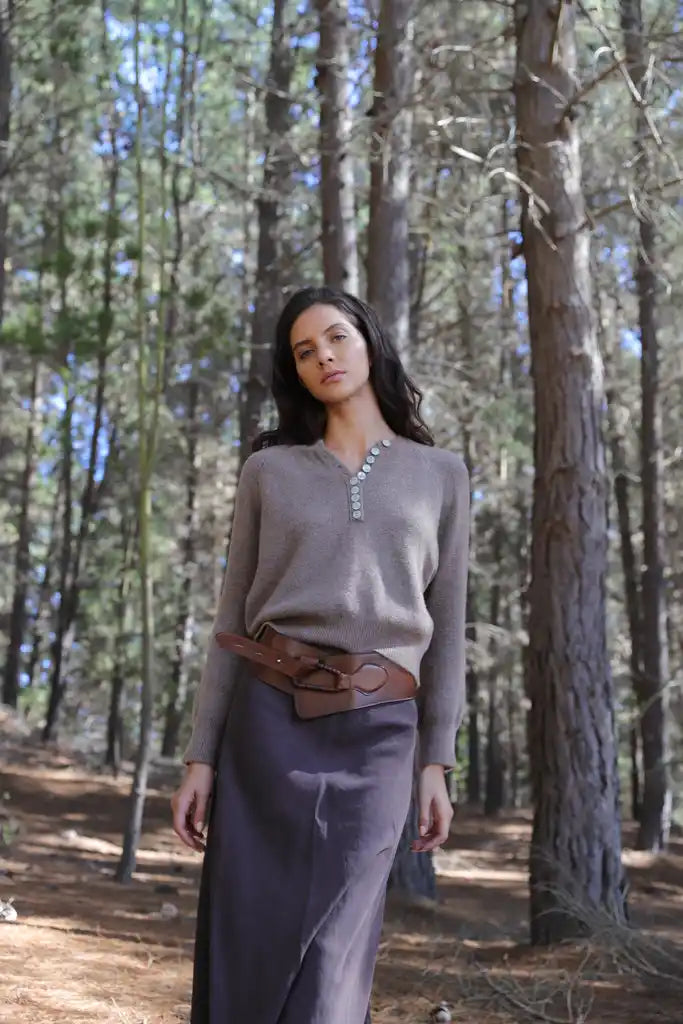 Sweater Sara Camel