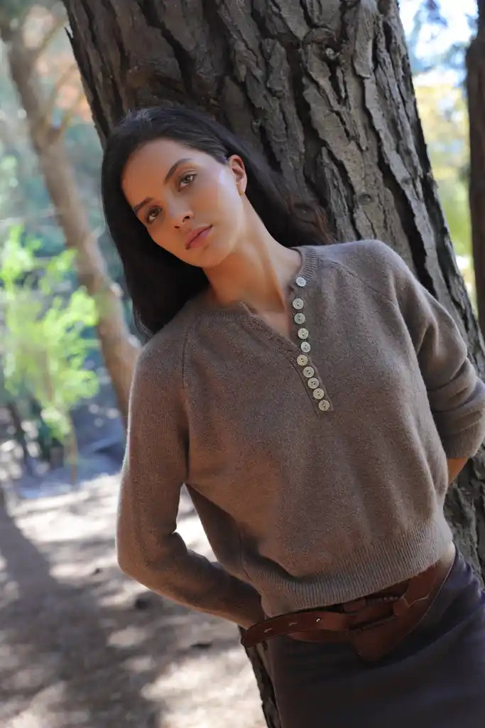 Sweater Sara Camel