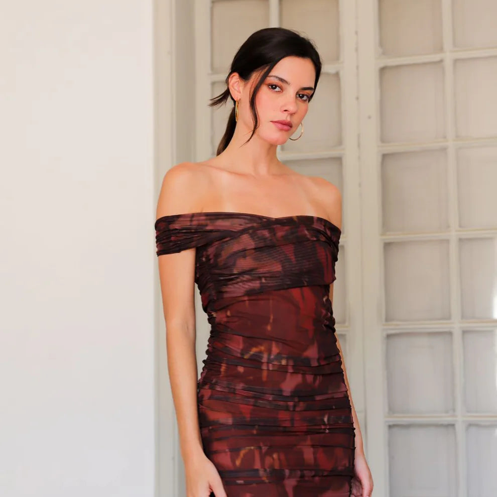Vestido Yves Pale Flowers