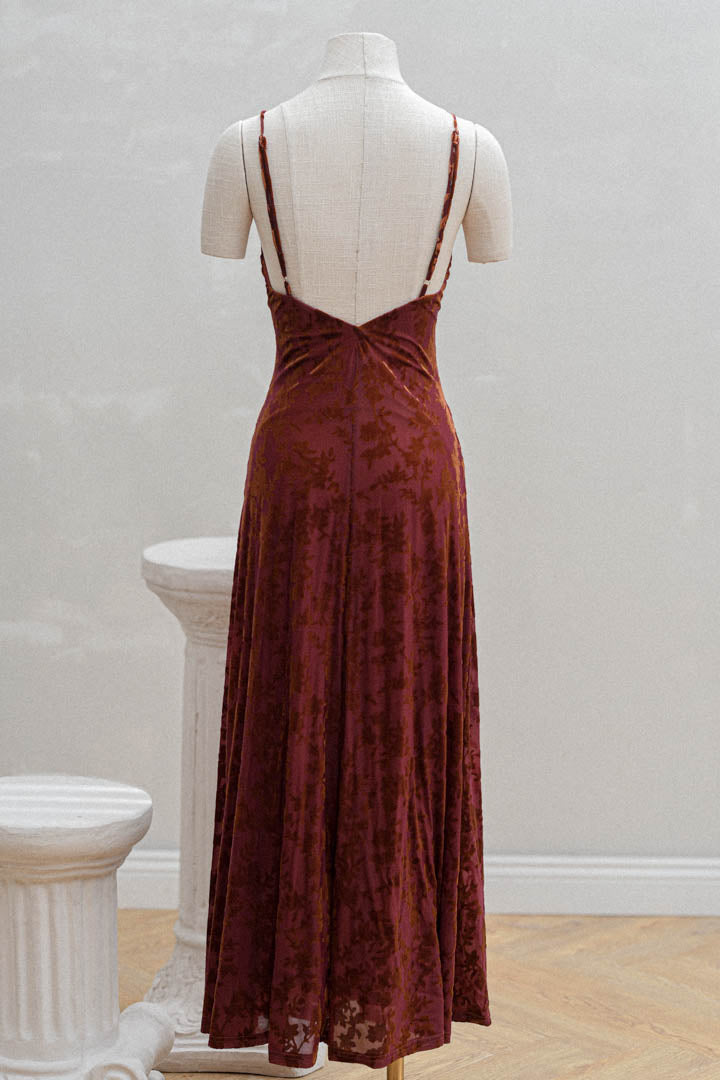 Vestido Aurora Terracota
