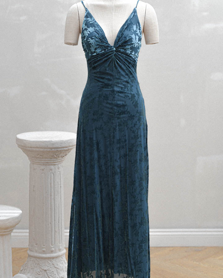 Vestido Aurora Turquesa
