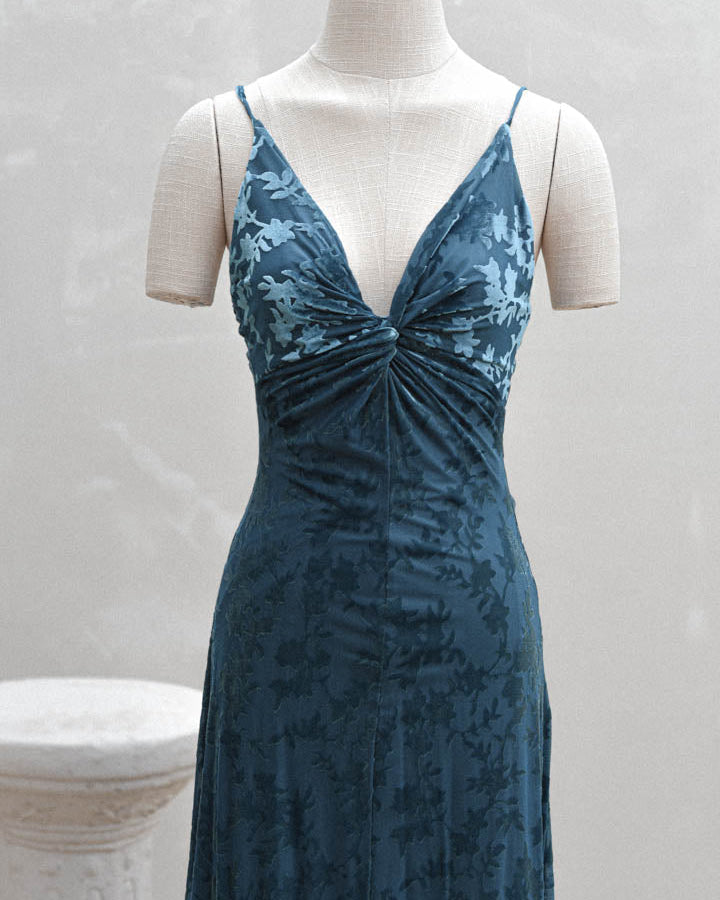 Vestido Aurora Turquesa