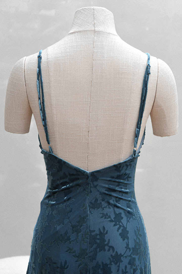 Vestido Aurora Turquesa