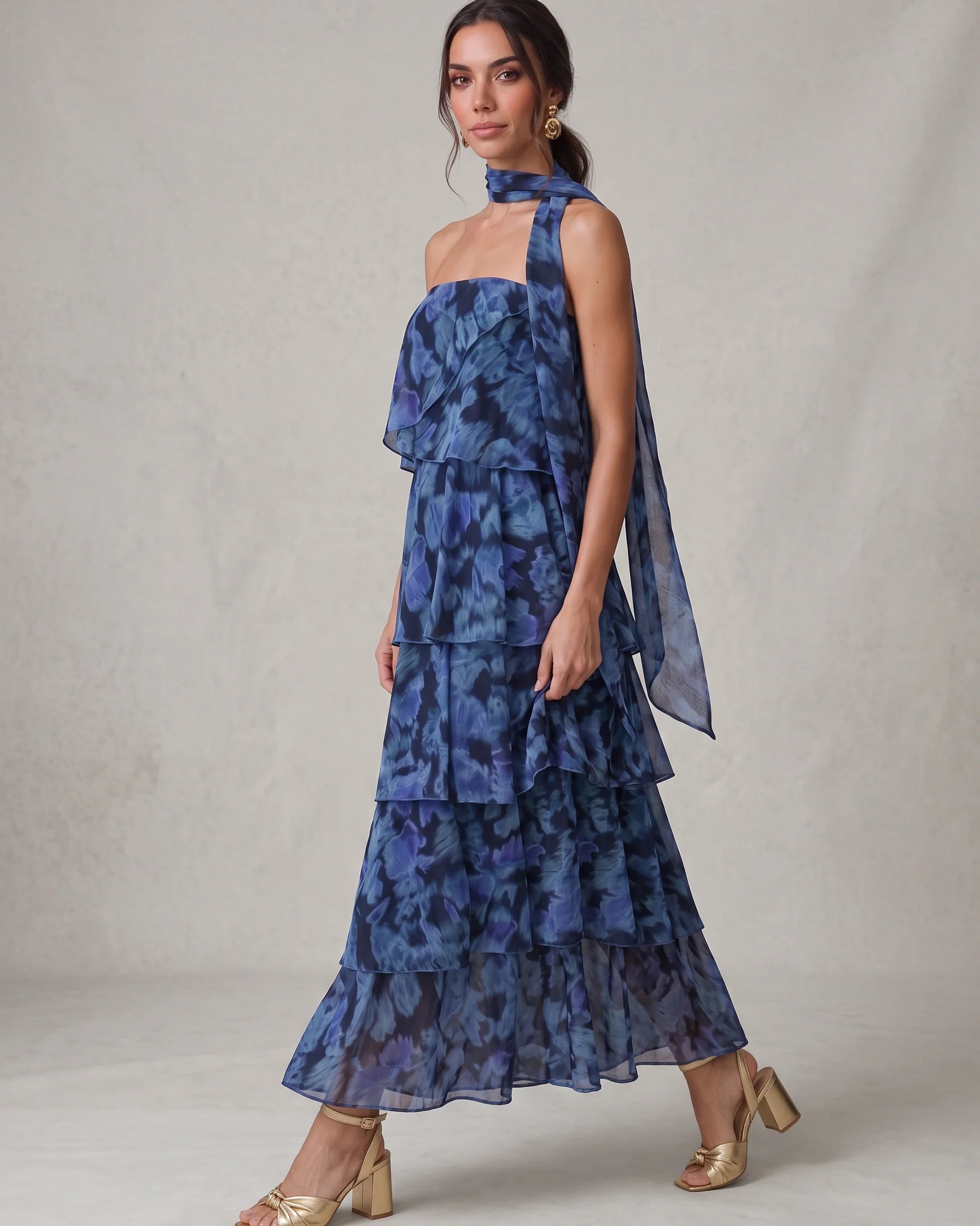 Vestido Cordova Azul