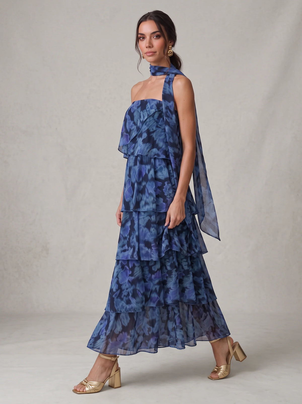 Vestido Cordova Azul